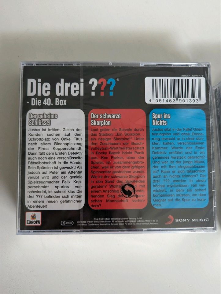 *neu* 10 Folgen Die Drei ??? CDs (eingeschweißt) in Leinfelden-Echterdingen