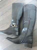 Stiefel Esprit Lederstiefel Overknees braun Größe 38 ungetragen Dresden - Dresden-Plauen Vorschau