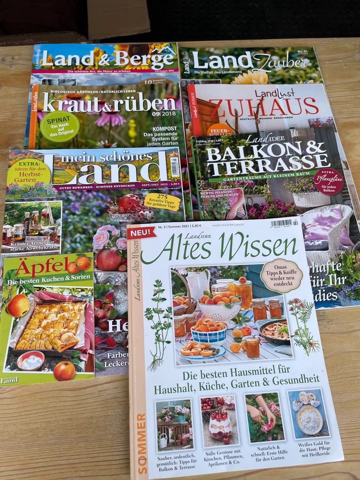Verschiedene Zeitschriften 7 Stück in Forchheim