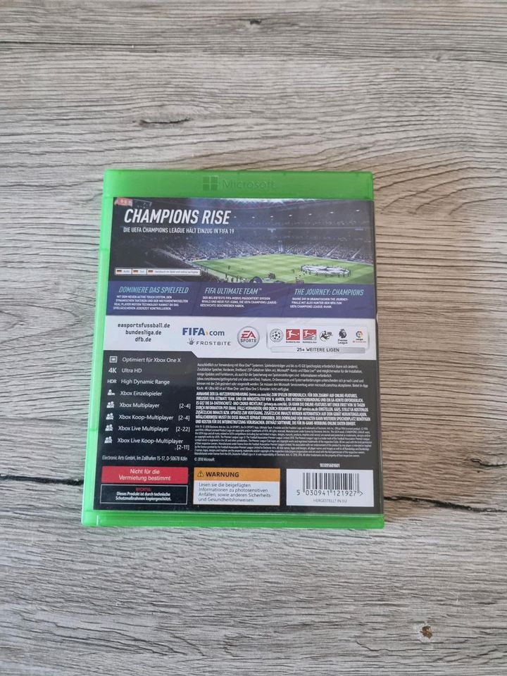 FIFA 2019 XBOX One in Hebertsfelden