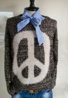 TOP - Kuschel Pullover PEACE schwarz Weiß Grau - 38 40 Nordrhein-Westfalen - Krefeld Vorschau