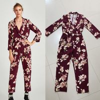 ZARA Jumpsuit Overall Onesie S 36 weinrot bordeaux 8467/171 Hose Innenstadt - Köln Altstadt Vorschau