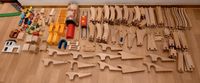 Kinderspielzeug Holzspielzeug Holz Eisenbahn XXXL Set Sachsen-Anhalt - Halle Vorschau