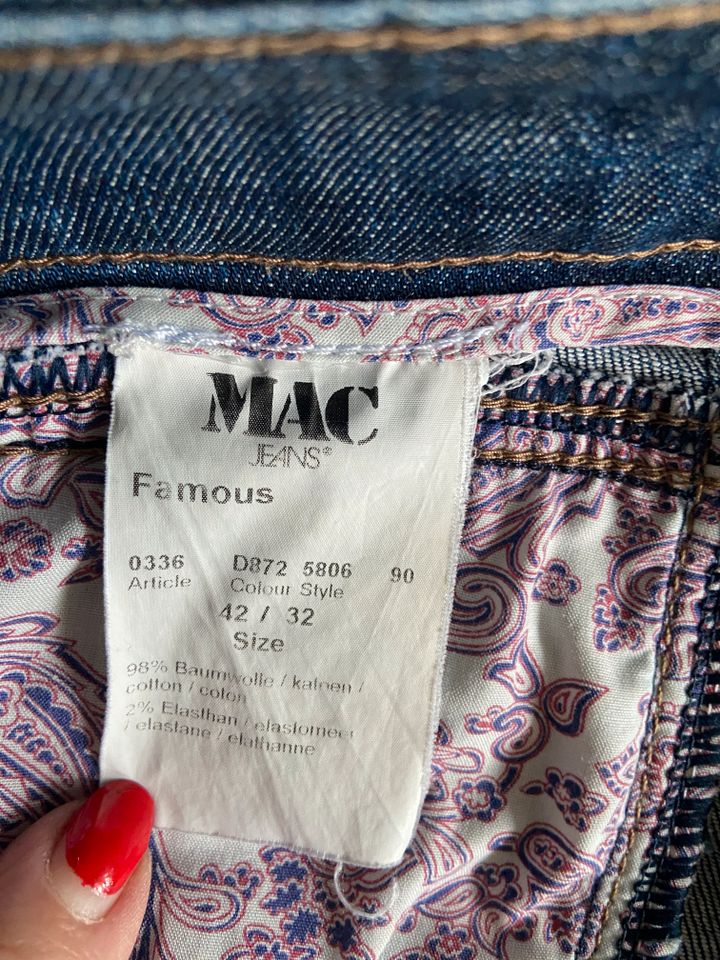 Jeans MAC Famous Gr. 42 / 32 Damen in Herzebrock-Clarholz