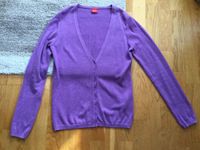 Esprit Strickjacke Cardigan mit V-Ausschnitt, lila, Gr. M Hessen - Kassel Vorschau