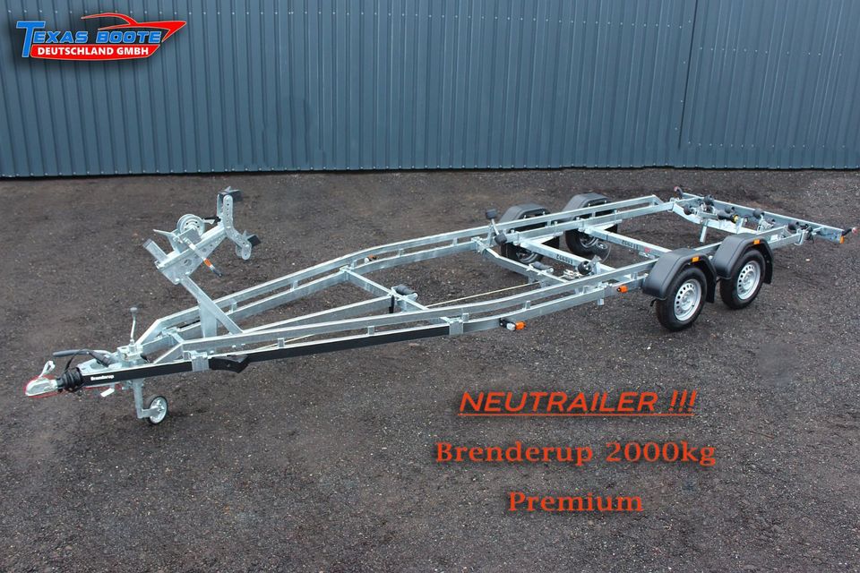 Bootstrailer Brenderup 2500 kg in Waren (Müritz)