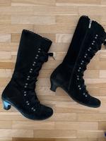 Brako Schnür-Stiefel mistic Gr. 37 schwarz gothic Bayern - Kaufbeuren Vorschau