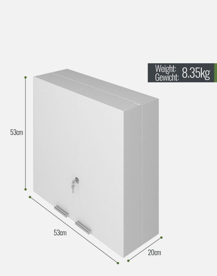 Medizinschrank Abschließbar XXL Hausapotheke in Niederzier