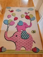Teppich Mädchen, Elefanten rosa,  140×200cm Baden-Württemberg - Rottenburg am Neckar Vorschau