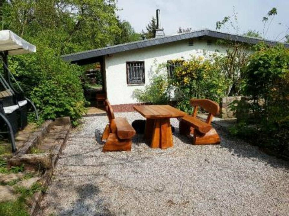 Ferienhaus Harz mitten im Wald 2 Pers. riesen Garten, POOL, Hunde in Sangerhausen