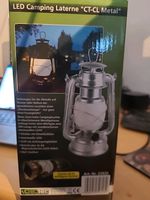 LED Camping Laterne im Retro Stil, Petroleum Metall Outdoor Lampe Brandenburg - Teltow Vorschau