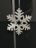 Glitzer Schneeflocke silber top Zustand Weihnachten Dekoration Nordrhein-Westfalen - Bottrop Vorschau