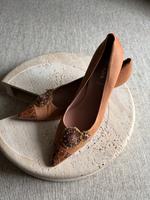 Prada, Pumps, Heels, spitz, Strass, Leder, wie neu, 41 Horn-Lehe - Lehesterdeich Vorschau