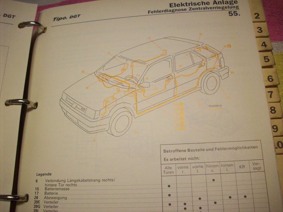 Fiat Tipo Werkstatthandbuch Reparaturanleitung Fehlerdiagnose in Rodgau