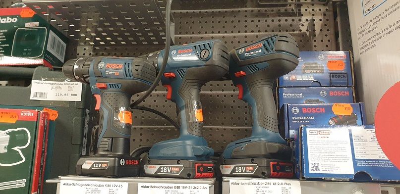 Bosch blau & Metabo 18V Akku im Abverkauf in Schwanewede