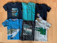 6 T-Shirts, Jungen, Gr. 116 Hessen - Kirchhain Vorschau