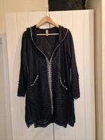 TREDY SWEAT MANTEL JACKE GR 40 SCHWARZ Hessen - Calden Vorschau