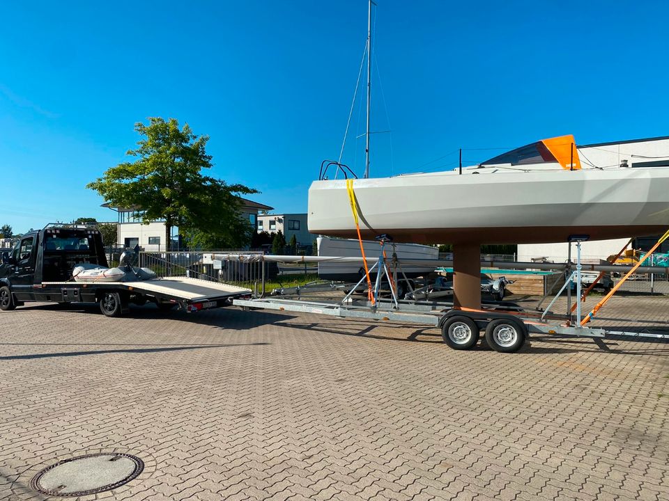 Leihtrailer für Segelboot und Motorboot in Siek