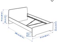 Ich bitte 2 Betten von IKEA  mit 2 Matratzen Nordrhein-Westfalen - Saerbeck Vorschau