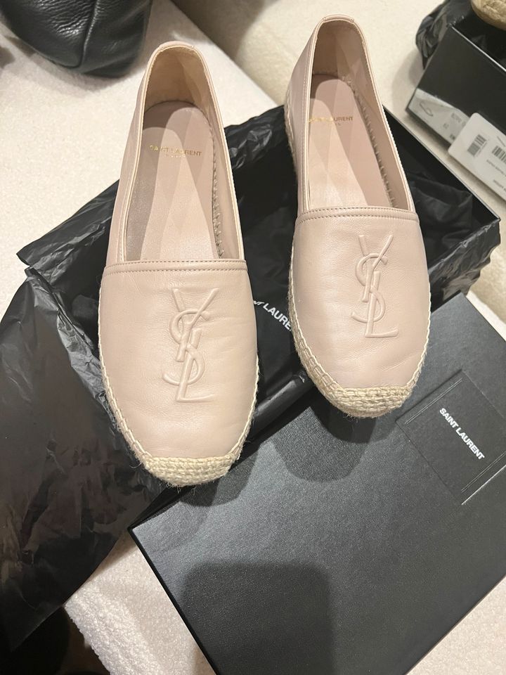 Yves saint Laurent espadrilles 38 W NEU Farbe „Poudre“ in Hannover