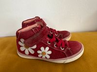 Lurchi Salamander Knöchelschuhe Gr. 27 rot mit Blumen Schuhe Sachsen - Zwickau Vorschau