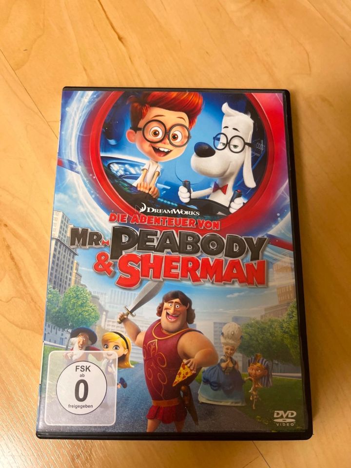 DVD, die Abenteuer von Mr. Peabody & Sherman, Film in Sandhausen