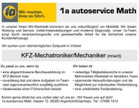 KFZ Mechatroniker /Mechaniker (m/w/d) Baden-Württemberg - Argenbühl Vorschau