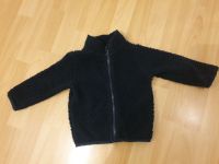 Strickjacke Kuschel Teddy Fell Jacke Gr. 86 Baby dunkelblau Bielefeld - Brackwede Vorschau