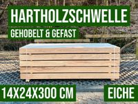 Hartholzschwelle Bahnschwelle Eichenschwelle Bohle - 14x24x300 cm Nordrhein-Westfalen - Lennestadt Vorschau