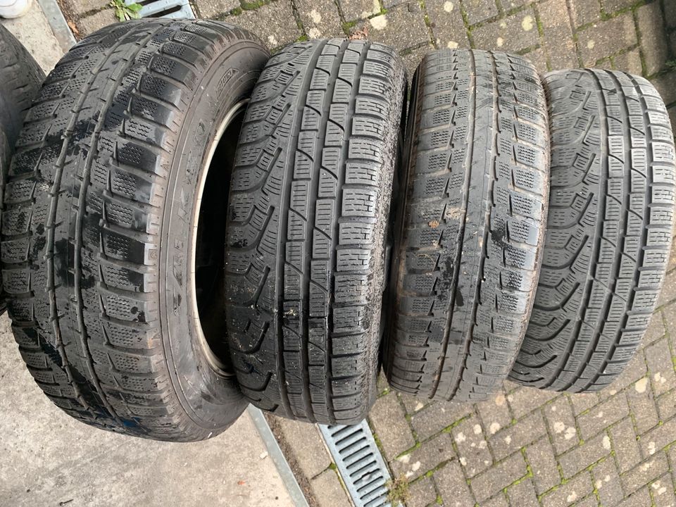 Platin/Ronal Alufelgen mit Winterreifen 205/60R16 96H in Angelbachtal