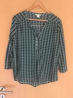 H&M Bluse 3/4 Arm grün weiß gemustert Gr. L Nordrhein-Westfalen - Frechen Vorschau