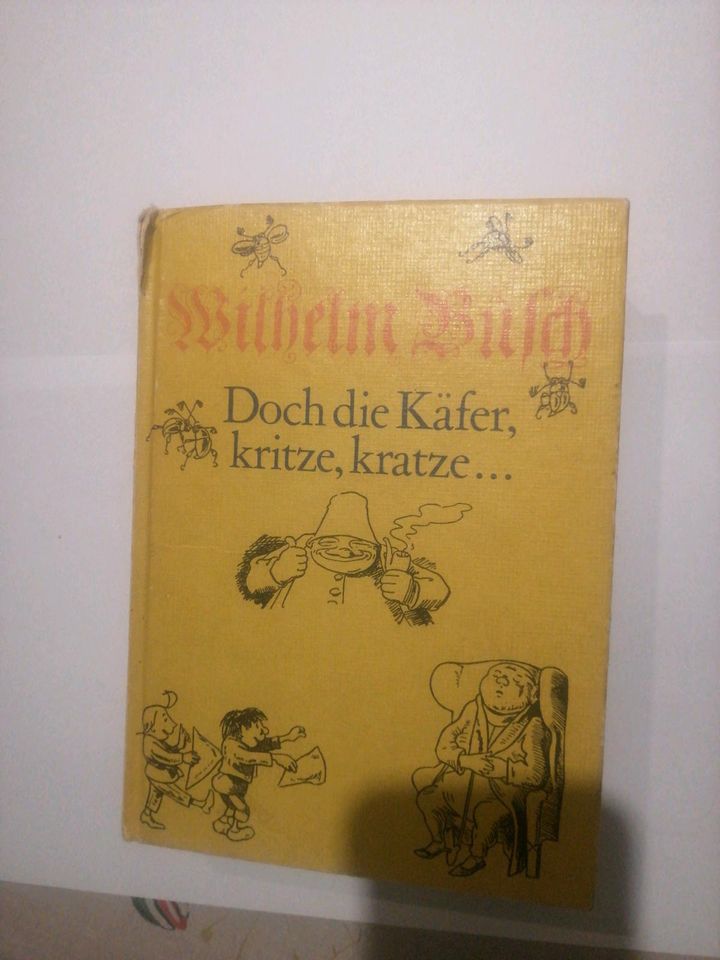 Wilhelm Busch Buch aus DDR-ZEITEN in Döbern
