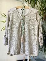 Gerry Weber Tunika-Bluse Spitze Boho Ibiza Hippi Skandi Lagenlook Bayern - Langweid am Lech Vorschau