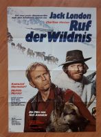 RUF DER WILDNIS - Kinoplakat A1 - Gefaltet- 1973 / Jack LONDON Hessen - Bensheim Vorschau