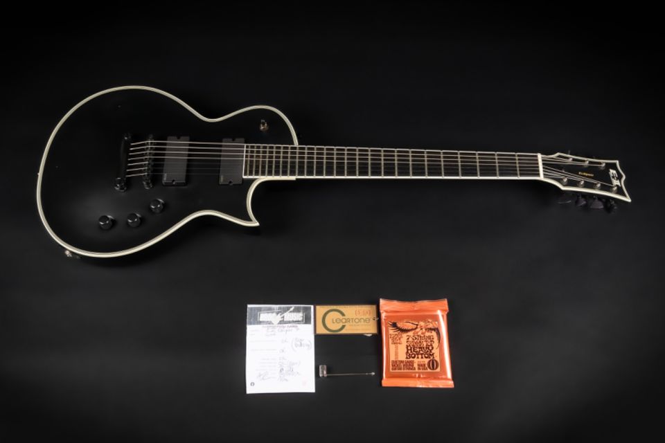 2013 ESP E-II Eclipse-7 BLKS Japan 7 String 7-Saitige Gitarre EMG in Niebüll