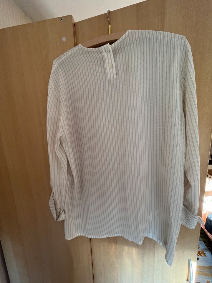 Wolfgang Ohlmeier Gr 40 L Bluse 85% Seide in Bispingen