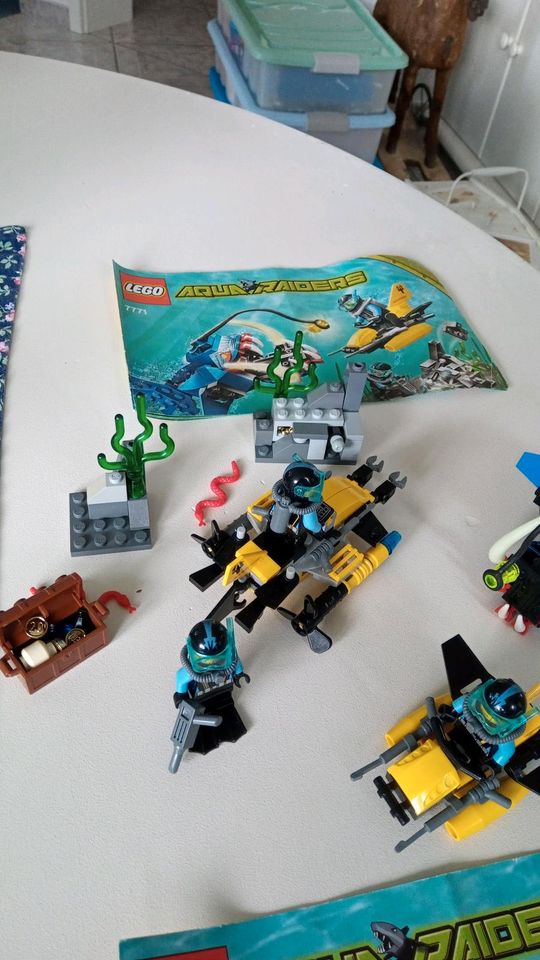 Lego Aqua Raiders 7770/7771 Tiefsee Unterwasser Schatzsuche in Kummerfeld
