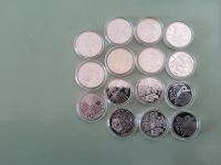Münzen  10 € Euro PP 2002-2010 aus 925er Silbermünzen Bayern - Raubling Vorschau