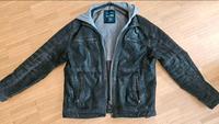 Lederjacke, echtes Leder, Motorrad, abnehmb. Kapuze, vintage Bayern - Obernburg Vorschau