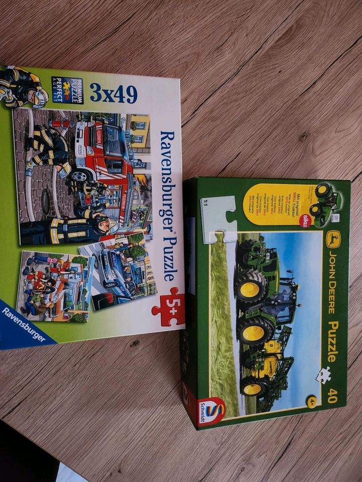 RAVENSBURGER und John Deere Puzzle in Auma