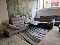 Polinova Ecksofa PN-EM15003 N2713 Echtleder Torro granit, Federkern, 2x Wallaway (motorische Relaxfunktion der Sitze), Glattleder, familiengeeignet. Polipol Polster bis zu -80% der Uvp bei Wetter. Nordrhein-Westfalen - Hagen Vorschau