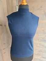 Benetton Pulli ärmellos blau Gr. S neu Bayern - Bad Heilbrunn Vorschau