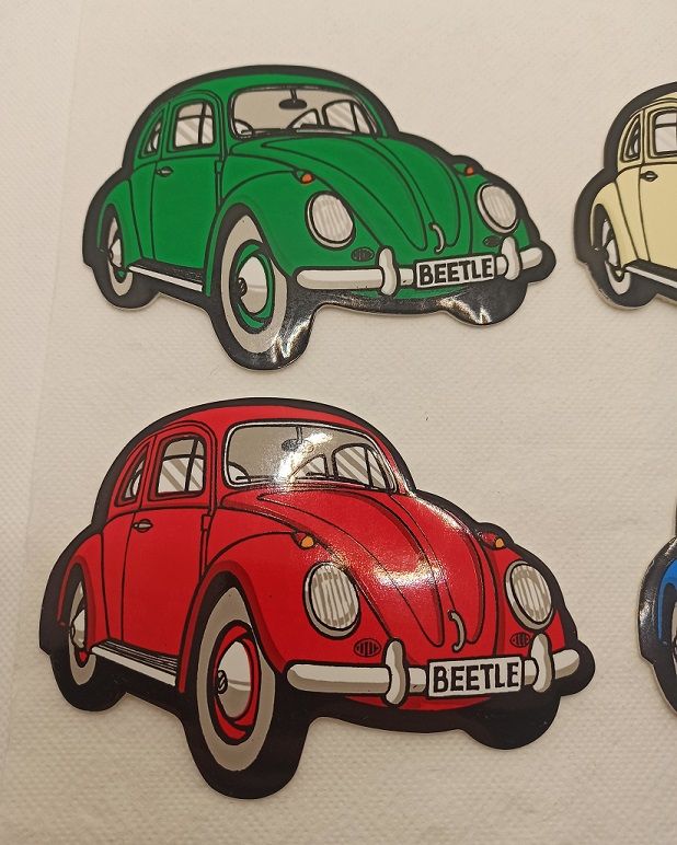 VW Käfer, Beetle Getränke Untersetzer, Soft PVC, neu in Dautphetal