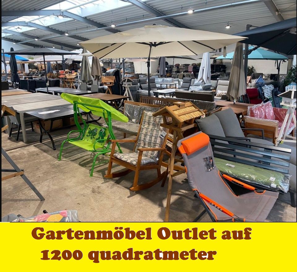 Gartenmöbel ⭐Outlet Dülmen Lounge Marken Sessel Schirme Pavillon in Steinfurt