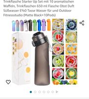Putextile Trinkflasche Starter Up Set mit 9 aromatischen Kapseln Brandenburg - Rehfelde Vorschau