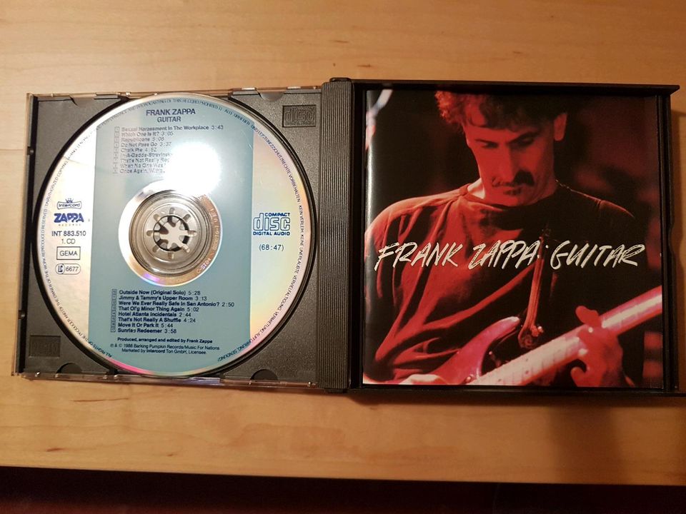 Doppel - CD mit Frank Zappa (Guitar) in Schkeuditz
