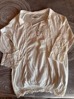 Blusenshirt weiß langarm Tom Tailor Gr.S Bayern - Leinach Vorschau