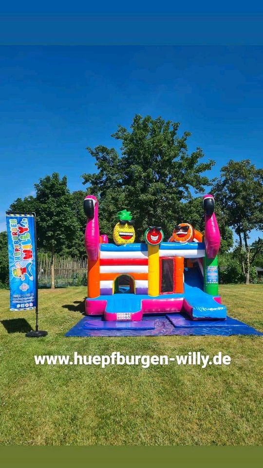 Hüpfburg Flamingo mieten/leihen in Hamm