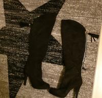 Sylvie Meis Overknees Neu, Zara Stiefel schwarz und braun Wandsbek - Steilshoop Vorschau