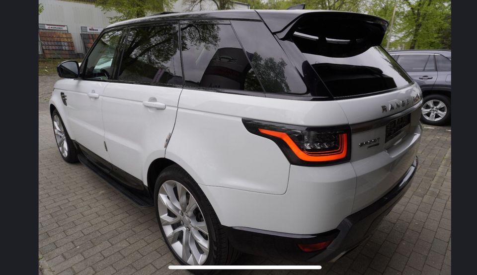 Range Rover Sport Weiß Bj 2018 Vollaustattung Sehr guten zustand in Mahlow